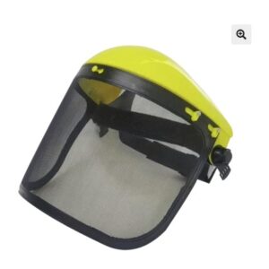 Protector facial malla lica forestal con soporte