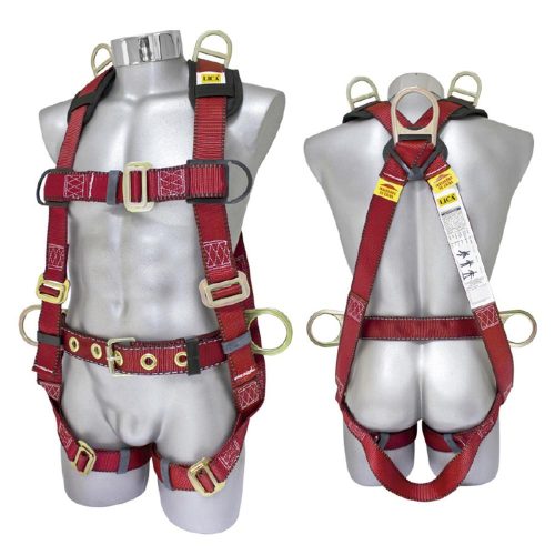 Arnés con cinco anillos D para posicionamiento. LICA ARN-5A-L