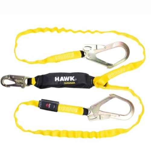 linea vida doble gancho grande Hawk